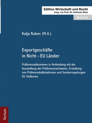 cover image of Exportgeschäfte in Nicht--EU Länder